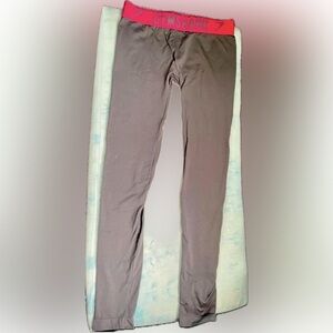 Gymshark Gray Athletic-wear Leggings S. (FREE Size S Under Armour Tee) included.